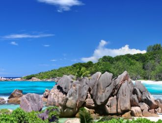 Anse Coco - One on the most beautiful La Digue Beaches